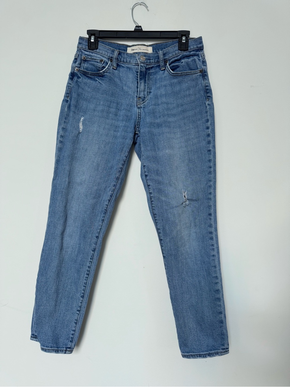 GAP Best Girlfriend Midrise Women's Jeans in Light Blue (99% cotton)